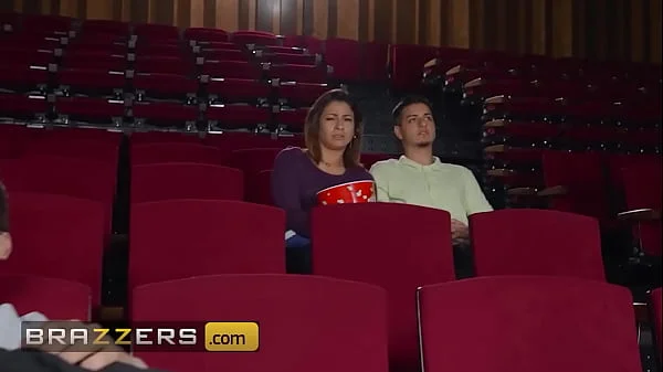 (Jordi El Nino Polla) Gets His Dick Sucked At The Movie Theatre By Hot Employee (Tina Fire) - Brazzers