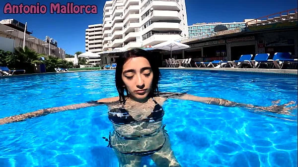 ARGENTINIAN SLUT is Picked Up From The Swimming Pool and FUCKED in her Hotel Room