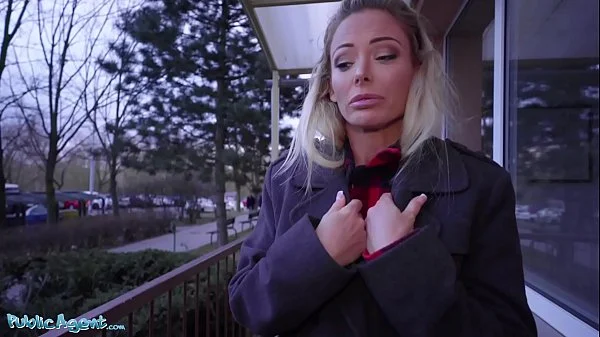 Public Agent Blonde Ozzie Isabelle Deltore fucks to save the bush