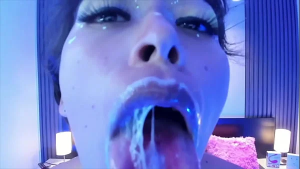 Cute Ahegao Sloppy Deepthroat Compilation - Spit - Saliva - lofi - Blowjob