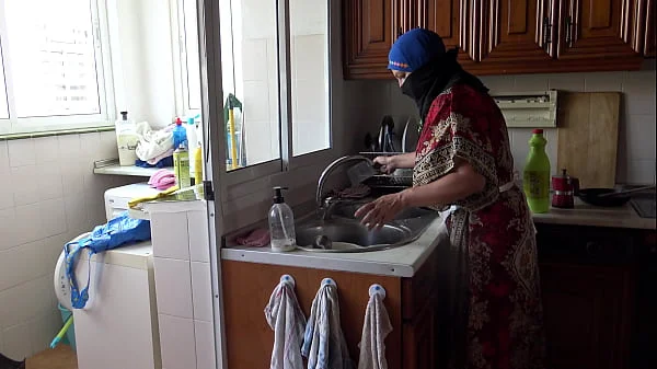 I shocked this muslim cleaning maid by telling her to clean my asshole!!!