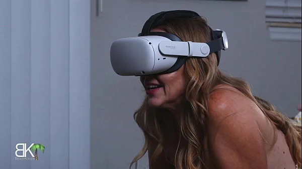 Dumb StepMom Tricked by VR Gamer StepSon - Scene 1of3 - FREE!