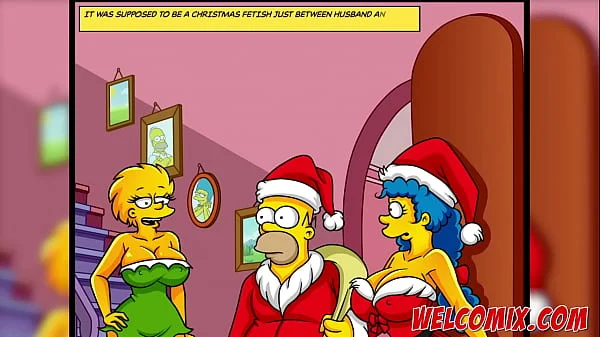 Christmas Present! Giving his wife as a gift to beggars! The Simptoons, Simpsons Hentai