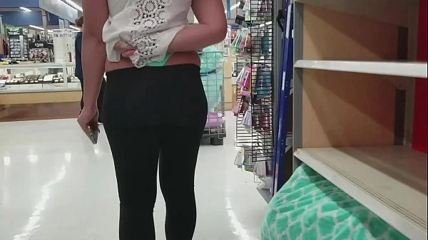 MILF Public Nudity at The Walmart - Big Titties and Masturbation