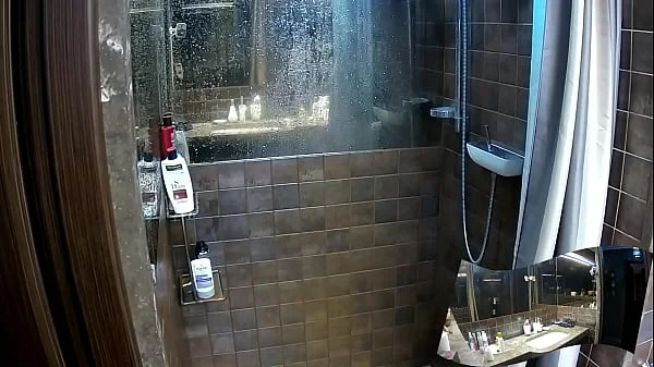 Voyeur Shower bathroom - 2 girlfriend showering together