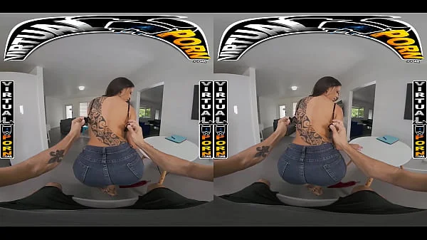 VIRTUAL PORN - French Anal Lesson With Cassie Del Isla In VR