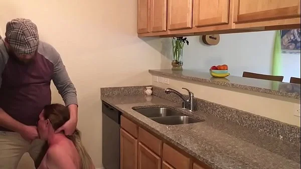 Rough Anal Surprise for Pregnant Milf in Kitchen Step Mother and Son Taboo Fuck - BunnieAndTheDude