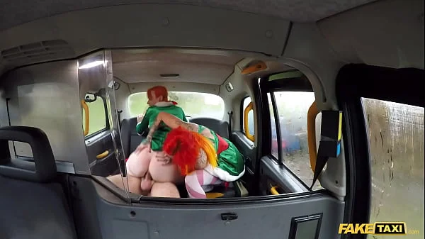 Fake Taxi Santa Claus in a Hardcore Rough Anal Sex Threesome Xmas Special