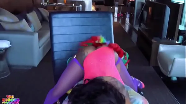 Cali Caliente gets fucked hard by a clown