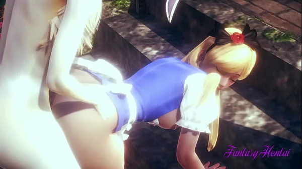 Alice in The Wonderland Hentai 3D - Alice is Fucked by White Rabbit and he cums in her pussy- Animation Japanese Porn Video