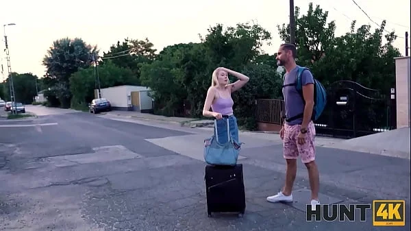 HUNT4K. Tourist in exchange for money permits homeowner to fuck his GF