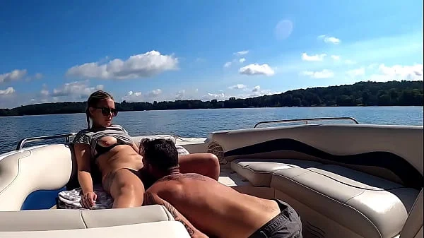 Last few weeks of summer so we had to get in some hot sex on the lake