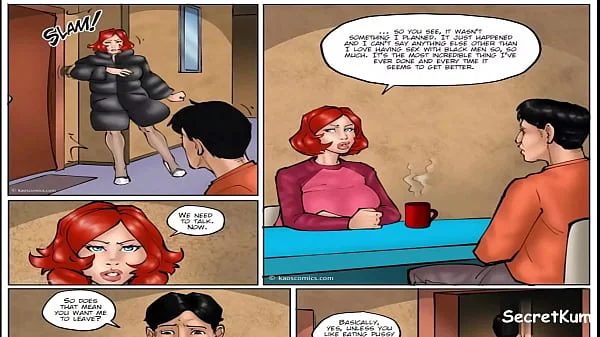 Annabelle's New Life pt. 4 - Married Woman Cheats on her little Dick Husband With Five Big Dick Black Men || Cuckold Cartoon Comic